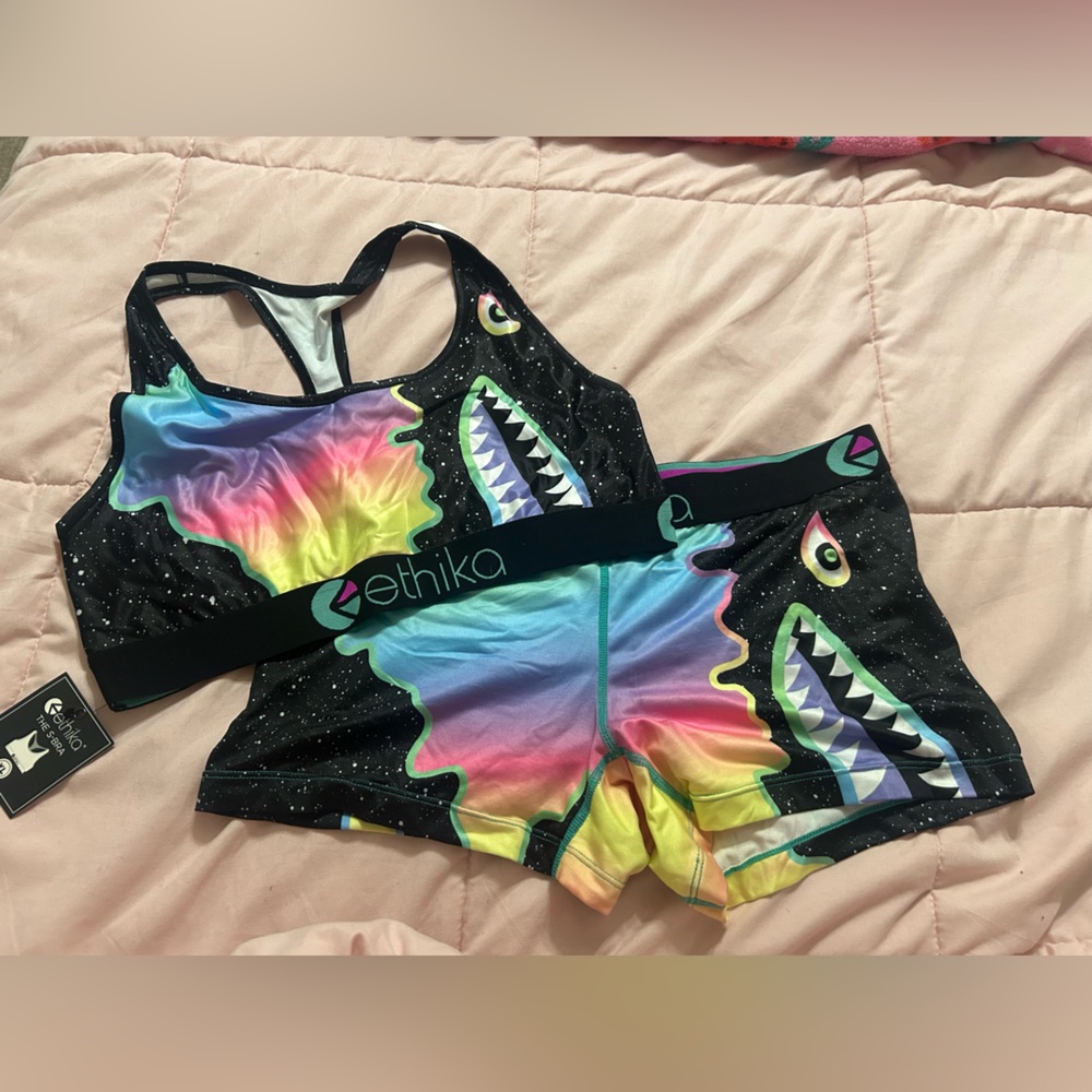 Ethika Colorful Shark Activewear Set